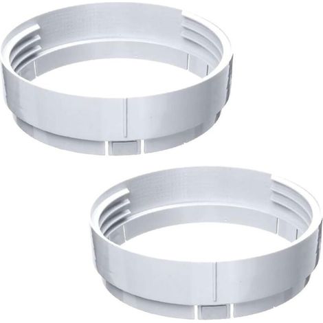 Coupleur de tuyau d'échappement mobile pour climatisation - Interface de conduit de fenêtre portable - Connecteur d'extension - Pièce de rechange - Adaptateur de tuyau d'échappement - Connexion