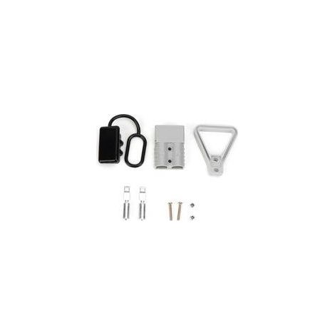 Connecteur d’alimentation DC 120 A 600 V – Boîtier batterie avec capuchon anti-poussière et poignée ergonomique (1/5)