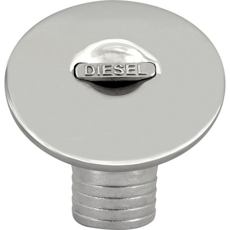 38 mm stainless steel 316, 60 degree angled filler neck, marine and yacht accessories, water sports equipment.