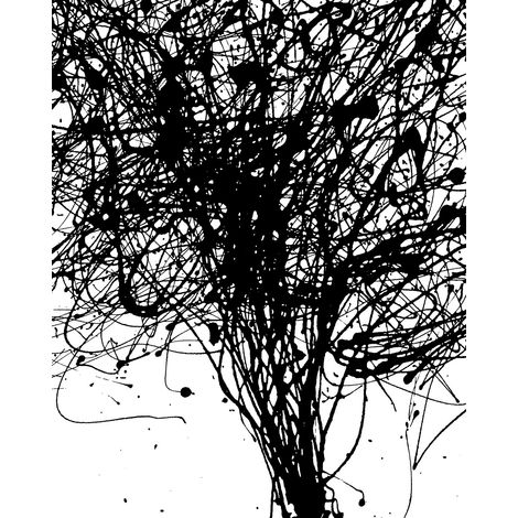 Papier peint panoramique modern Boucles (1/3)