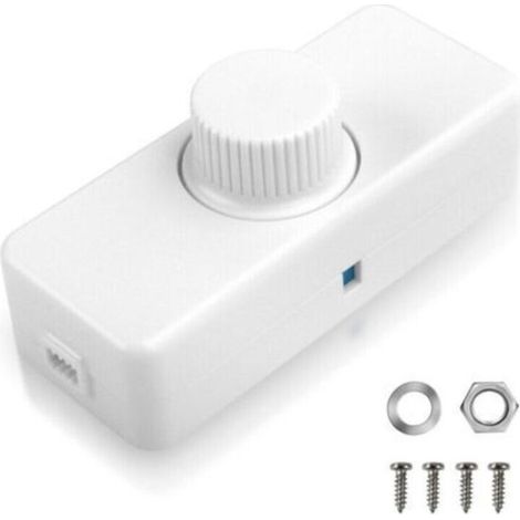 Variateur de Lumiere LED 3W-100W Interrupteur Variateur et Variateur Rotatif 220-240V avec dimmable Bouton intelligent pour dimmable Lampes Led etc. (1/4)