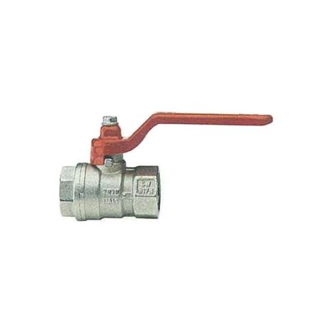 VALVOLA A SFERA F/F CON MANIGLIA A LEVA IDEAL ART.090- - FF 3/8 - pressione esercizio 30 bar - 3 pezzi ITAP