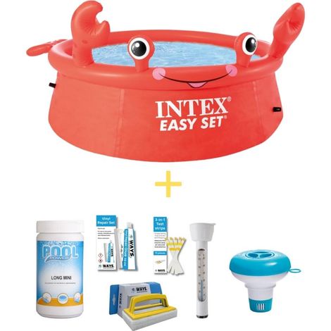 Intex Piscine Easy Set Ronde - Crabe - 183x51 cm - 7-pièces  S21269