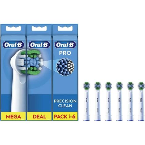 Braun Oral-B Pro Precision Clean Aufsteckbürsten 6 Stück"-"183780495
