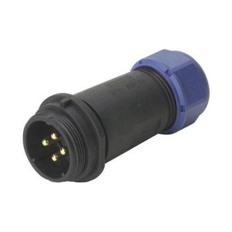 Weipu SP2111/P 7 II Conector de cable macho estanco IP68