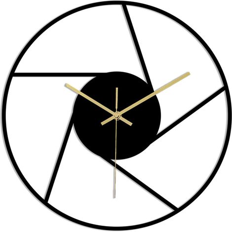 Elegante, dekorative, batteriebetriebene Wanduhr - JSCC008 (1/5)