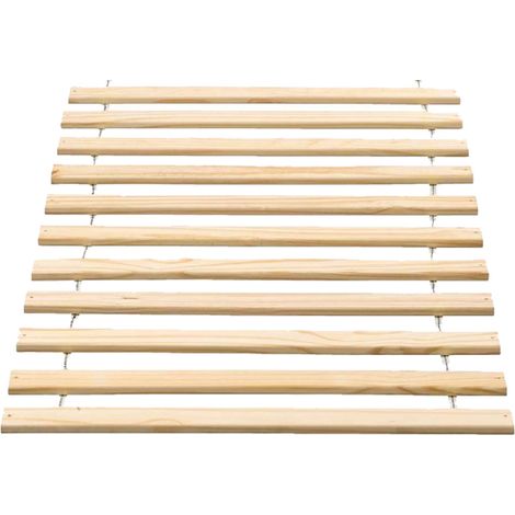 Base letto 90x200 16 doghe Vipack Extra - Legno (1/2)