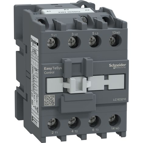 Contattore di potenza, Easy TeSys Control, AC-3, 32A, 3P(1NO), bobina 230V, 50/60Hz (1/2)
