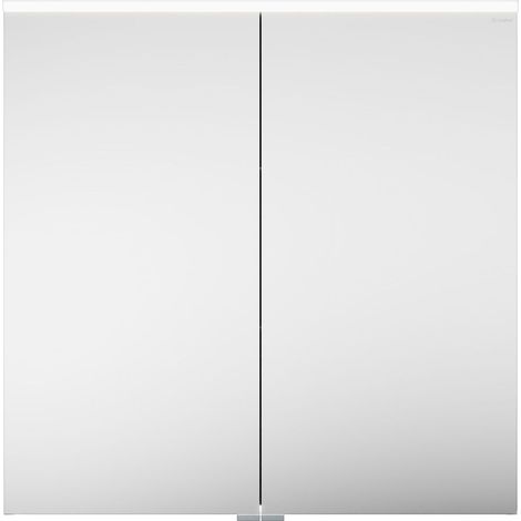 burgbad Eqio armario con espejo con luz LED superior e (1/2)