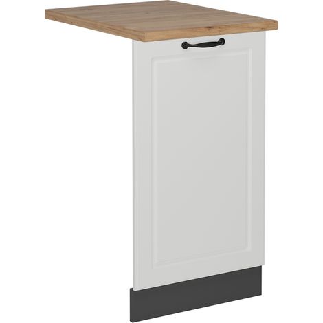 Pannello frontale della lavastoviglie R-Line, Bianco casa di campagna, 45 cm , PL Rovere, Vicco