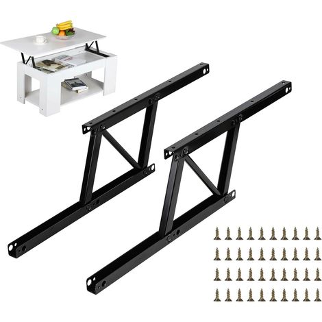 Dengmx-1 Paire Charniere Table Basse - acier - bricolage / maison (1/5)