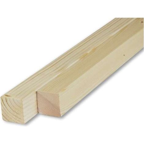 Listelli Abete Piallati Su 4 Lati 45 X 45 X 2000 Mm