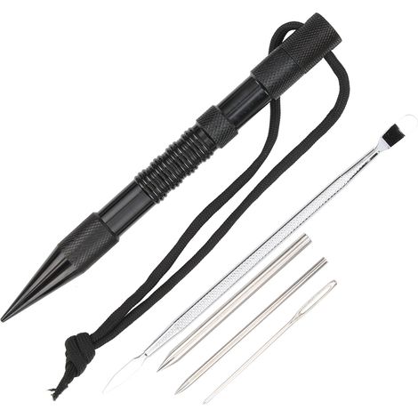 Set mit 5 Schnür- und Nähnadeln für Paracord-Armbänder, zum Weben und Basteln. (1/5)