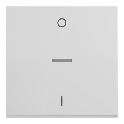 LEGRAND, SEANO 765110 INTERRUPTEUR À BASCULE POUR INTERRUPTEUR À 2 PÔLES AVEC FENÊTRE D'ÉCLAIRAGE ET SYMBOLE O/I (OFF/ON), COUVE