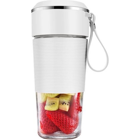 Mixeur Portable - 300 ml - 150 W - 6 Lames Inox - Rechargeable USB - Pour Smoothies Purées Aliments Bébé - 1 Pièce (1/5)