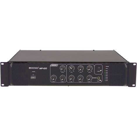 Amplificateur Omnitronic MP-120 ELA noir (1/4)