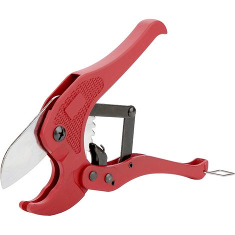 Cutter tuyau PVC polyéthylène caoutchouc néoprène, lame acier, portable manuel (1/4)