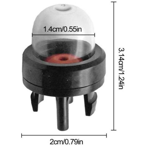 Poire d’amorçage facile à installer pour Stihl/Weed Eater/McCulloch/Ryobi Echo (1/4)