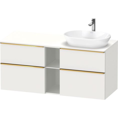 Lavabo consola Duravit D-Neo, suspendido (corte a la derecha),