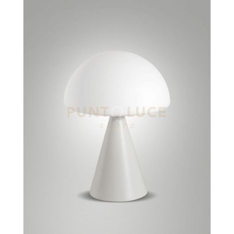 BLIP LAMPADA DA TAVOLO BIANCA A LED CCT 2700K - 3000K - 4000K- 7W - 500 lm DIMMERABILE