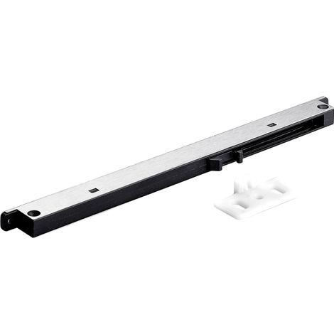 Hettich Nachrüstbarer Dämpfer für Holzschubkästen Aluminium Optik/schwarz Möbelbeschlag