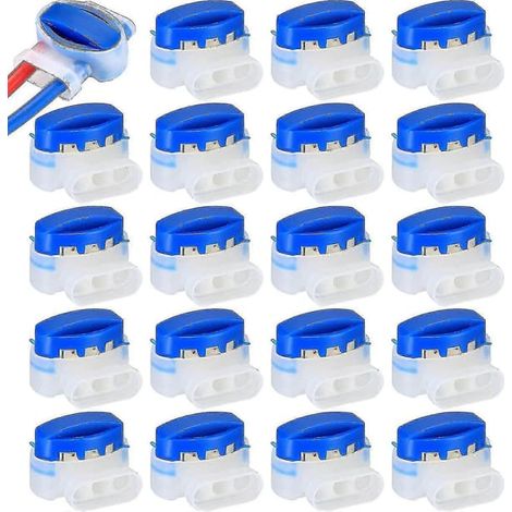 Ecleanfy - 20 connecteurs de câble remplis de résine pour tondeuse robotisée Automower (1/5)