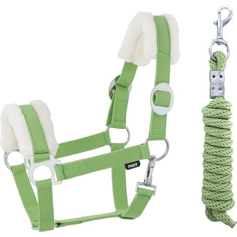 1 Licol,Corde,longue,Mousqueton,Réglable,Cheval,Poney,Jouet