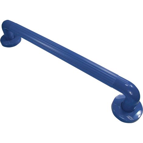 Barre d'appui president Bleue pour salle de bain et toilettes - Longueur 60 cm