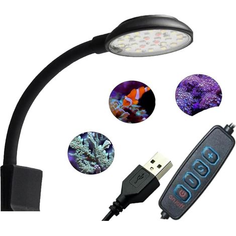 Lampe aquarium - Spectre complet 7W - 20-40 L (1/5)