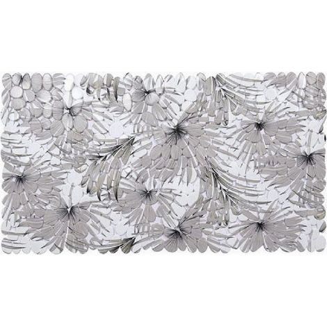 Cleafe - Tappeto In Pvc Con Stampa Tropicale Antiscivolo Vasca Bagno Doccia 67x36cm 87073 - (1/2)