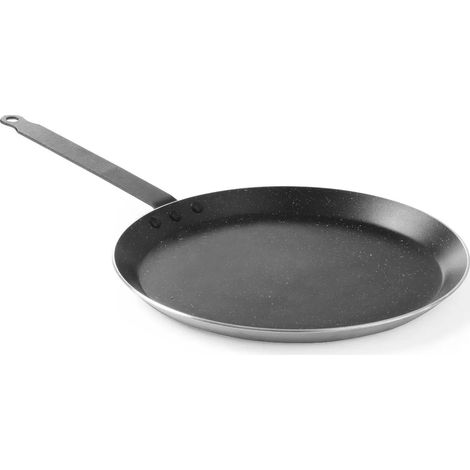 Crêpière HENDI en aluminium 280x20mm, revêtement antiadhésif effet marbre (1/5)
