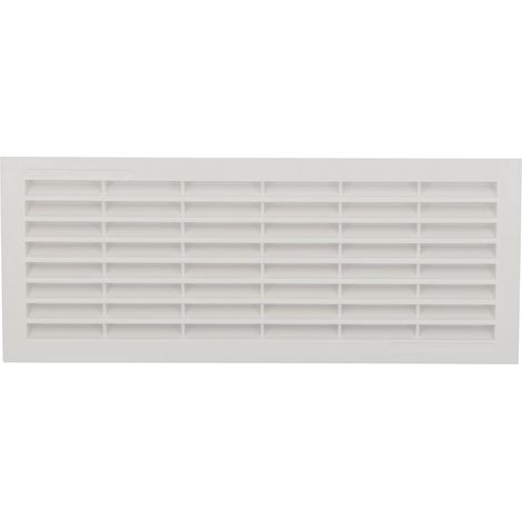 Grille de ventillation - H x L : 120 x 299 - Passage : 150 cm2 - NICOLL