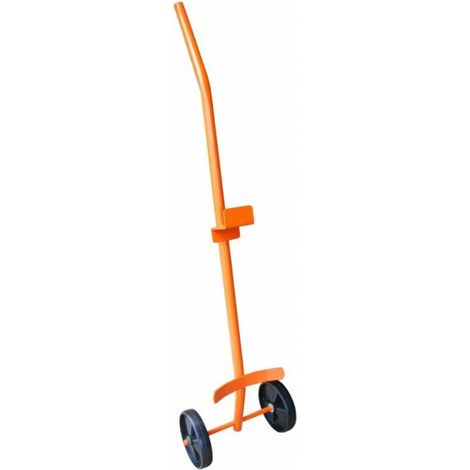 FPLUS carro portabombona , Carrito portabombonas 
Medidas 95x25cm
Metálico color naranja.