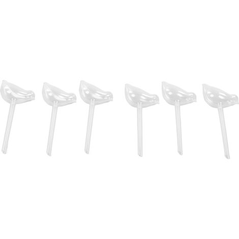 Lot de 6 arrosoirs automatiques en forme d'oiseau pour plantes d'intérieur et d'extérieur. (1/5)