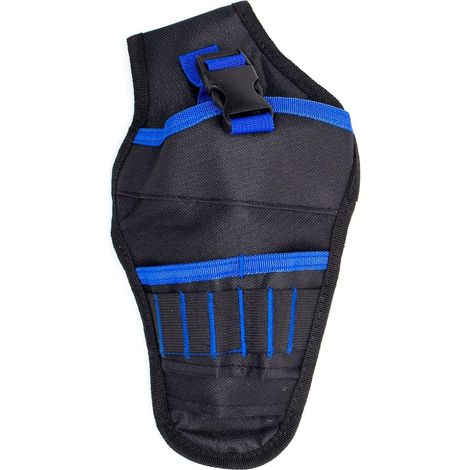 Ceinture porte-outils de charpentier en cuir avec organiseur de boîte à outils complet (1/5)