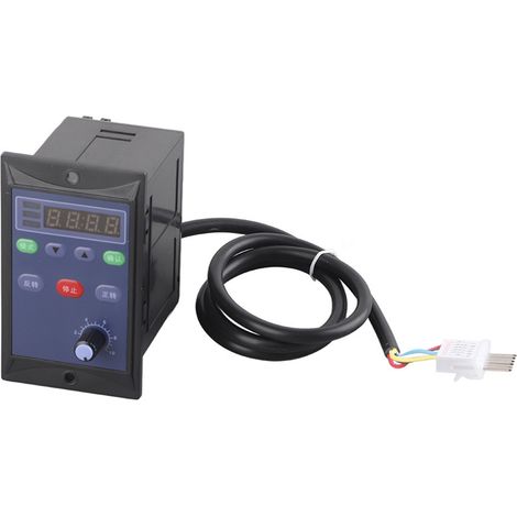 Regolatore di velocità digitale AC 220V 6-200W, unità di controllo della velocità del motore 0-100% (doppia fila A porta 60W) (1/5)