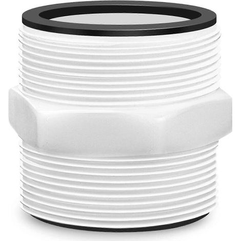 Adaptateur de tuyau de piscine 1,5 pouce pour tuyau de pompe de piscine Intex Coleman avec joints toriques - Pièces détachées pour adaptateur de tuyau de piscine (1/5)