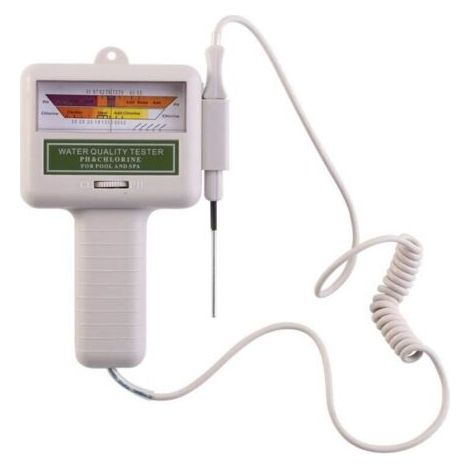BARKBUSTERS Numérique PH Mètre, Portable Testeur de Ph Professionnel Testeur Digital pour Mesurer la Qualité de Liquide PH Chlore Metre pour Piscine et Spa. (1/4)