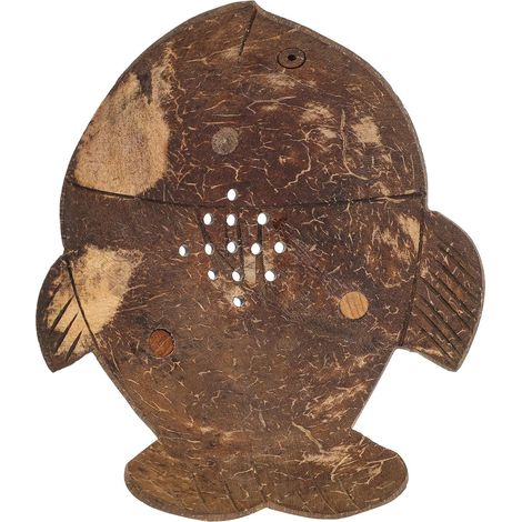 Fish Nut Shell Soap Dish for Bathroom Kitchen, Unique Design, Keeps Soap Dry and Extends Its Lifespan (1/5)