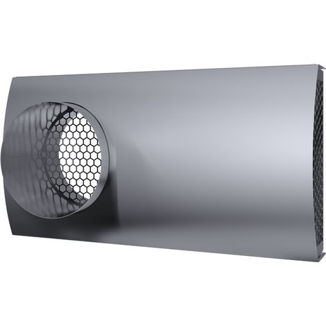 Wolf UniAir Design-Doppelgitter DN180 Edelstahl, für CWL, 2577961