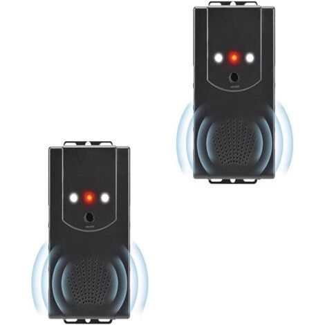 2 Pack Répulsif Ultrason Anti-Fouine pour Voiture Auto Garage Maison Repeller Anti-Martres, Fouines, Renards, Ratons Laveurs et Rongeurs (1/4)