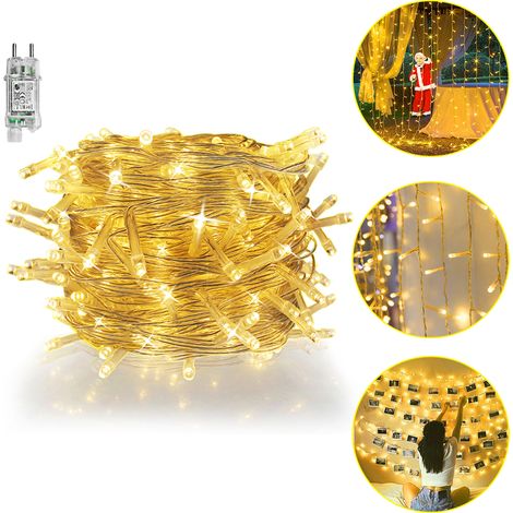 AUFUN Guirlande Rideau Lumineuse 3x3m 300 LEDs 8 Leuchtmodi (1/5)