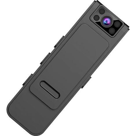 Mini Camera - 1080P Video Camcorder - Night Vision - Magnetic Mount - Loop Recording - Portable Body Cam - 500mAh Battery - TF Card Up To 128GB