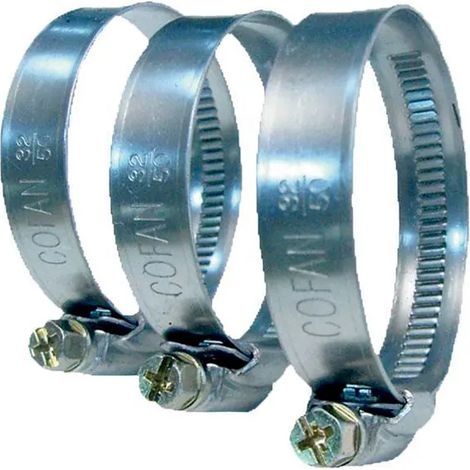 Morsetto metallico da 9 mm con gancio filettato, venduto singolarmente