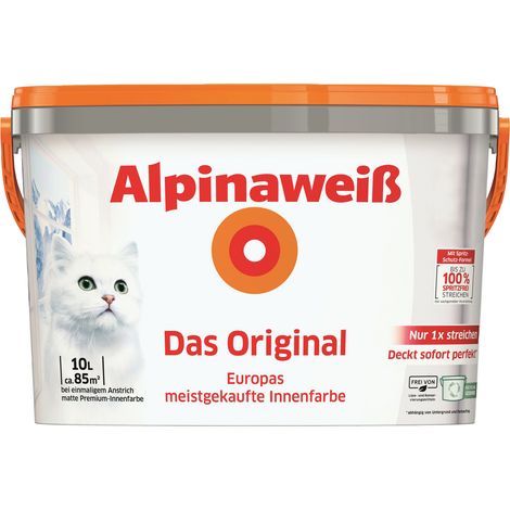 Alpinaweiß Das Original 10 L matt