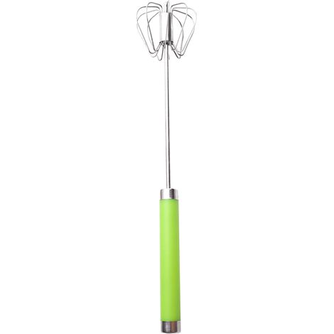 Batteur à Oeufs Manuel Semi-Automatique - Acier Inoxydable - Pour Préparation Cuisine Maison - 1 Pièce (1/5)