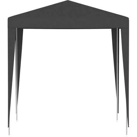 Tente de réception, Pavillon, Pergola, Tente de jardin, professionnelle 2x2 m Anthracite OIB6622E (1/5)