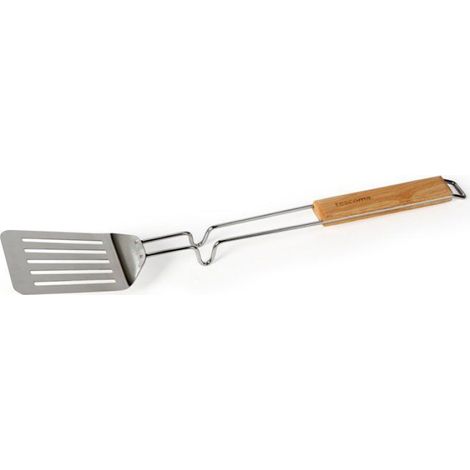 Ustensile de barbecue - - 707410 - Acier inoxydable - Poignée en bois - Multicolore