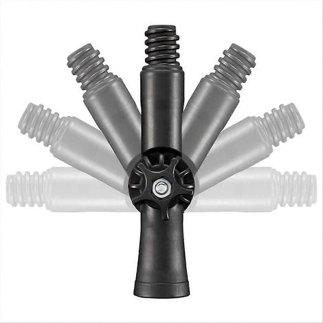 Adaptateur d'angle rotatif pour fixations de perche d'extension filetée (1/5)