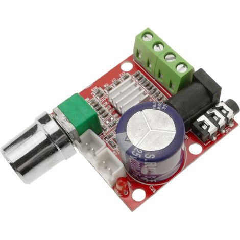 Amplificateur audio 10W + 10W, classe D2, DIY, DC12V. Modèle DW-0183 (1/5)